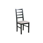 Jídelní židle z masivu NIKO 8, černá 2